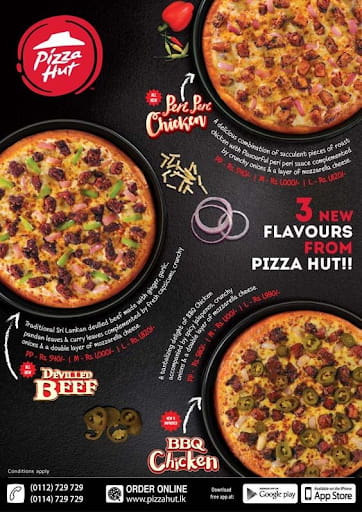 iklan produk makanan pizza hut